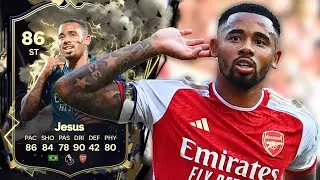 86 THUNDERSTRUCK GABRIEL JESUS PLAYER REVIEW FC 24