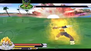 VEGETA VS CELL LATINO BETA PROBANDO