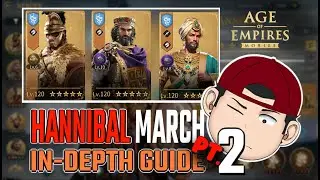 My Hannibal Lineup Guide in Age of Empires Mobile Part 2 | AOEM Hero guide 2 #aoemobile  #aoem