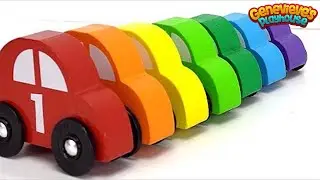 Learn Colors with Fun Toy Cars and Genevieve!