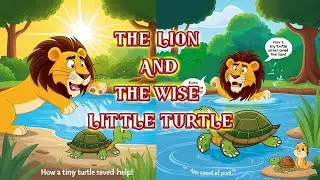 The Lion and the Wise Little Turtle || English moral stories | English animated | English cartoon