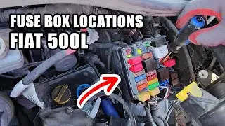Fiat 500L : Fuse Box Locations - Step By Step Guide