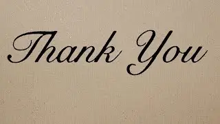 Thank You From Blackwell's Bench!!!!!!!!!!!!!