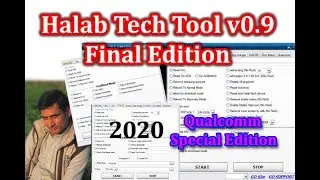 Halab Tech Tool v0.9 | Samsung,Nokia,Htc,Huawei,Xiaomi,Qualcomm Frp and Network Unlock Tool