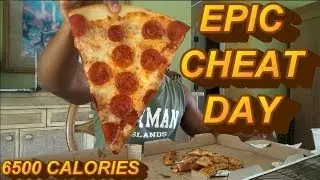 EPIC CHEAT DAY! Bodybuilder Eats 6500 Calories!