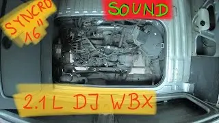 VW 2.1L - DJ WBX - 112 PS | T3 Engine Sound w/ ORIGINAL Exhaust [8k]
