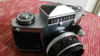 Elbaflex VX1000 camera and Carl Zeiss Tessar 50MM F2.8
