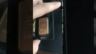 1 oz ebay Perth Mint Plated 24K Gold Bar
