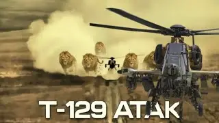 ATAK HELİKOPTERİ İLE 4000 KM ÖTEYE TÜRK SİLAHLI KUVVETLERİNİN NAMINI SALIYORUZ