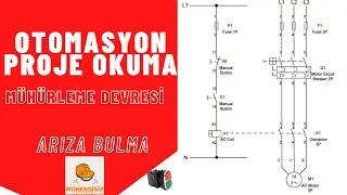 OTOMASYON PROJE OKUMA VE EPLAN İLE PROJE &Ccedil;İZİMİ/M&Uuml;H&Uuml;RLEME DEVRESİ🚨
