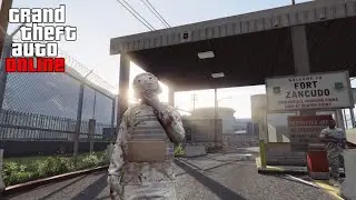 Как мы дежурили на КПП Форт-Занкудо | Delta group | Grand Theft Auto Online