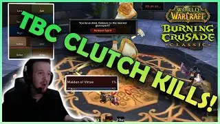 TBC EPIC CLUTCH BOSS KILLS! | Daily Classic WoW Highlights #55 |