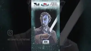 Topps 2023 Star Wars Finest Sketch Cards by Matt Stewart