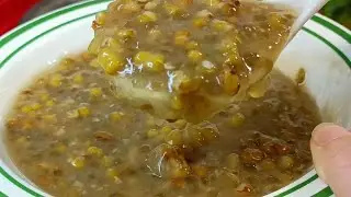 綠豆西米露，比冰品還解暑！一杯涼爽，滿足夏天的口福