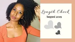❤ Hair Growth ❤ - August 2019 Length Check