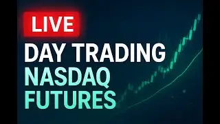 Live DAY TRADING NQ | London Session | Funded prop account | Nasdaq100 | US100 (Portrait)