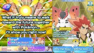 Pokemon Masters EX - Failed Scout Attempts + Arc Suit Alder (ft. Variety Cynthia, NC Rosa, Benga)