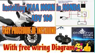 PAANU MAG INSTALL NG PIAA HORN SA ADV 160/150//with free wiring diagram