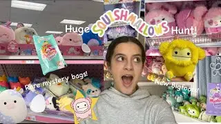 HUGE SQUISHMALLOW HUNTING VLOG! | MY HUGE SQUISHMALLOW COLLECTION! 