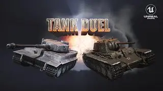 TANK DUEL in 4K | UNREAL ENGINE 5 #unrealengine #metahuman