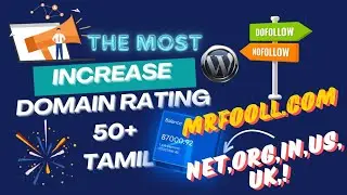 how to increase Domain authority & Domain trading in Tamil DA DR 50+ free backlinks