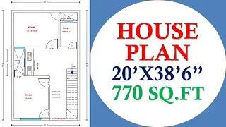 HOUSE PLAN 20' X 38'6