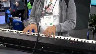 Aaron Barbosa playing Keys