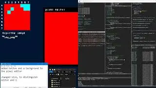 sdl2 | simple pixel editor with save button and pixels spacing that scales