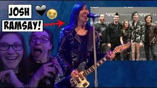 MEETING JOSH RAMSAY! Marianas Trench VIP Concert 2019