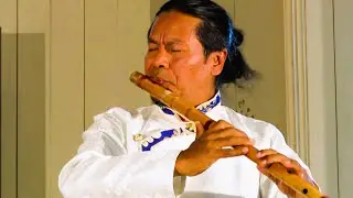 Himalayan Relaxing Flute Music - Mountain Flute Music - Live in Sweden - Raman Maharjan Flute