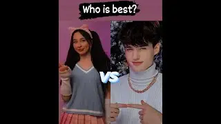 Who is best?ll Elsa Arca or Danilis Boomll Tiktok challenge 4k statull #xoteamshorts