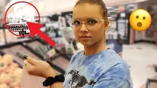 *CAUGHT ON CAMERA* Rude Supermarket Employee Yells & LAUGHS At Us