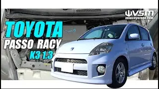Engine Halfcut Toyota Passo K3 1.3 NA made in JAPAN