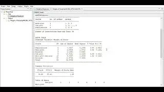 Analysis of Variance in Split plot RCBD design