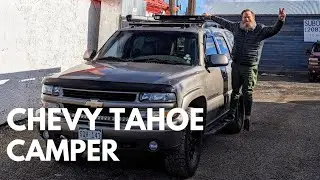 Прогулка по кемпингу Z71 Tahoe Camper 2003 года | Сборка Overland |