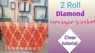 Wire Koodai - Arungonam pattern Koodai / 2 Roll Diamond Hexagon basket / Star pattern Koodai