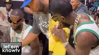 Gucci Mane Tries Bun B’s Trill Burgers For The First Time🍔