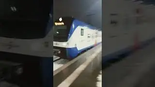 Ausfahrt nordwestbahn RS2 nach Bremerhaven lehe &uuml;ber Bremerhaven Hauptbahnhof