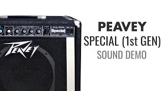 1980s Peavey Special Solo Series Guitar Amp Sound Demo