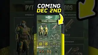 Премиальные военные облигации Python Commandos поступят в продажу 2 декабря!