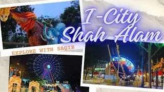 [4K] I-City Shah Alam l Digital Light Park l Theme Park l Snow Walk