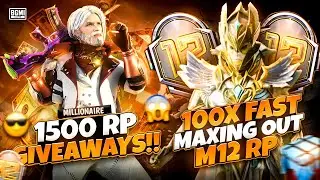 Maxing Out New M12 Royal Pass