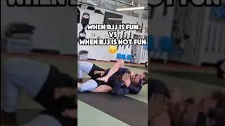 When BJJ Isn't Fun 🥲 #bjj #wrestling #motivation