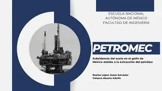 Subsidencia del suelo en el Golfo de M&eacute;xico
