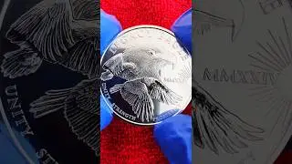 Cook Islands Silver Legacy Eagles are strange coins! #silver #eagle #metal #coin #legacy #shorts