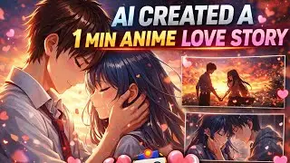 &ldquo;What if AI created the most emotional anime love story&hellip; in just 1 minute?&rdquo;