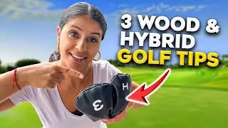 Beginner Golf Tips Hybrid and 3 Wood Golf Clubs | Indoor Golf Drills