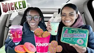 ПОПРОБУЕМ НОВЫЕ БЛЮДА ИЗ МЕНЮ DUNKIN' DONUTS WICKED + ПРЕМЬЕРА ФИЛЬМА