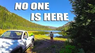 PNW Exploring: Solo Kayaking A Remote Alpine Lake