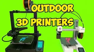 Outdoor 3D Printing Showdown with Solar Power